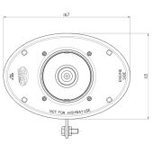 Boitier admission carbone ovale OTA pour ABARTH