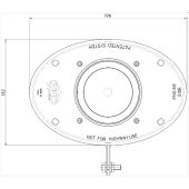 Boitier admission carbone ovale OTA pour MINI II Cooper S