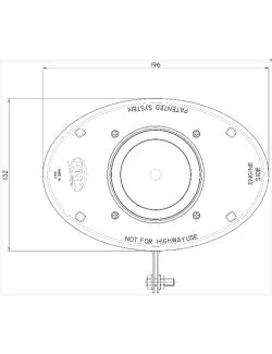 Carbon oval airbox OTA voor Focus II RS