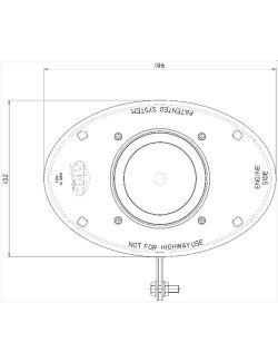 BMC Oval Trumper Airbox for VOLKSWAGEN