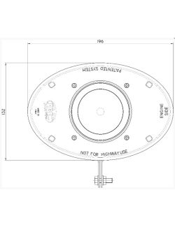 BMC Oval Trumper Airbox for LAND ROVER