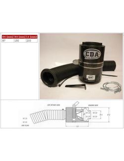 Carbon dynamic airbox BMC Alfa Romeo GTA