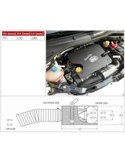 Carbon dynamic airbox BMC Fiat 500 16V