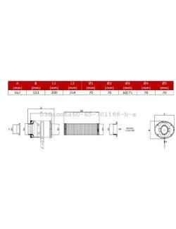 Kit admission dynamique OTA BMC universel - jusque 1600cc