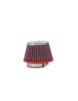 Conisch luchtfilter carburator motor BMC recht chroom 55 mm