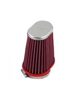 BMC Chrome Central Conical Motorcycle Carbu Filter, Diam 50