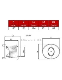 Filtre Remplacement pr OTA 188 BMC