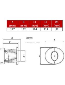 Filtre Remplacement pr OTA 230 BMC