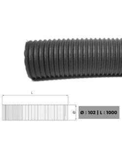 BMC rubber flexible tube 102x1000